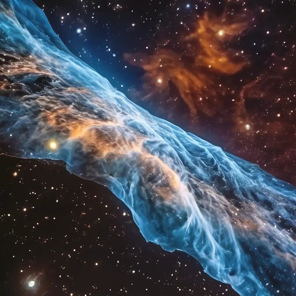 Туманность галактики: взгляд в бесконечность космоса