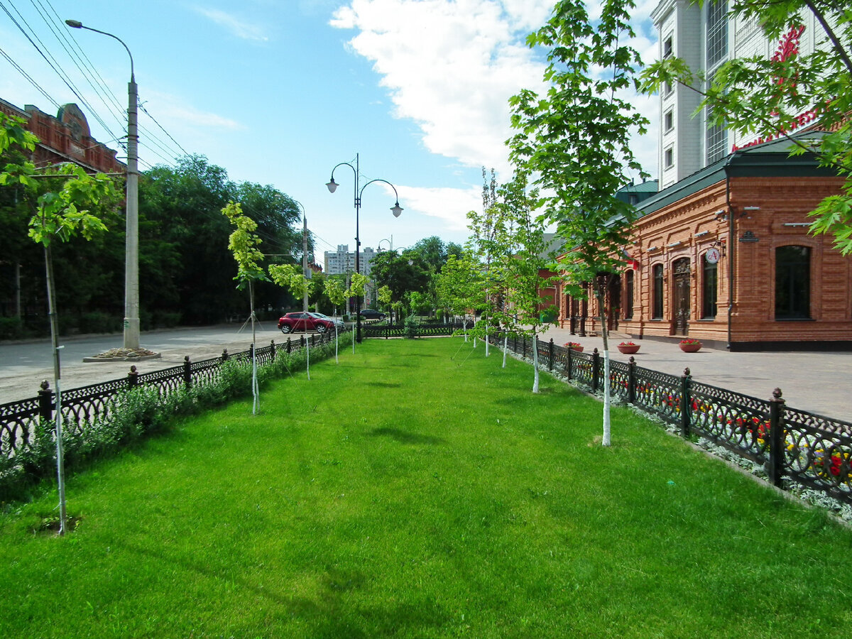 История под открытым небом. Улица Академическая. Волгоград