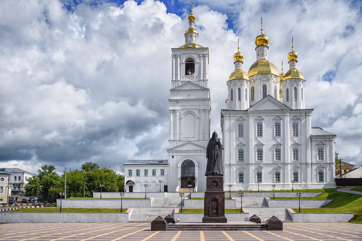 Арзамас Воскресенский кафедральный собор осень