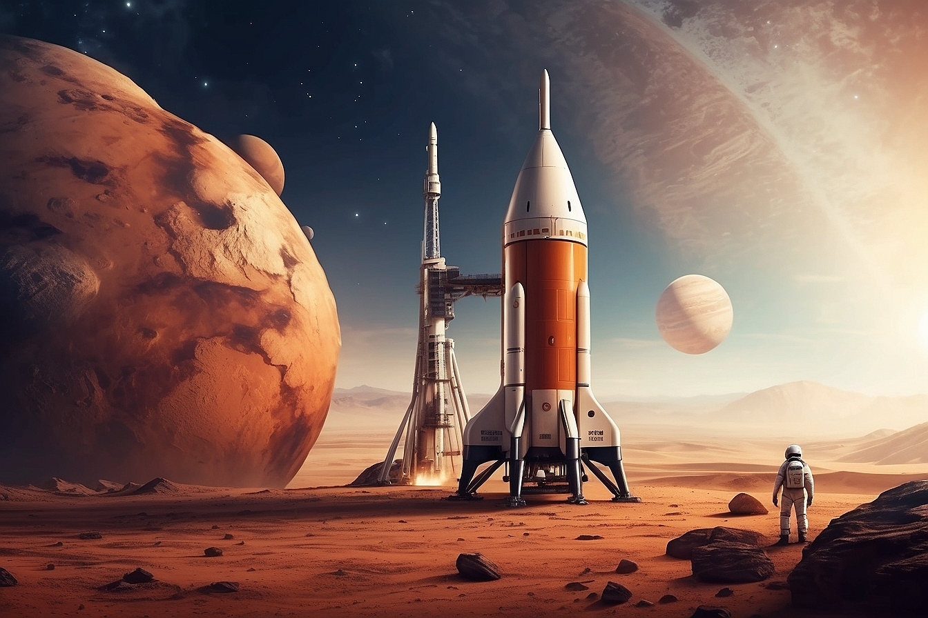 Рассказ про ракету, которая летела на Марс