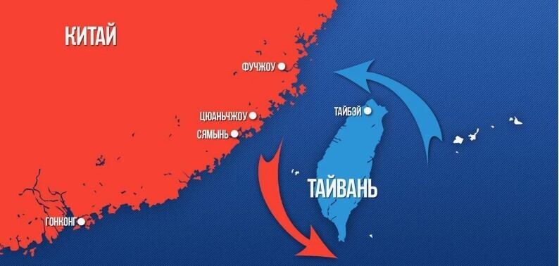 ⚡️ Как Китай захватит Тайвань? Одна из 5 стратегий.
