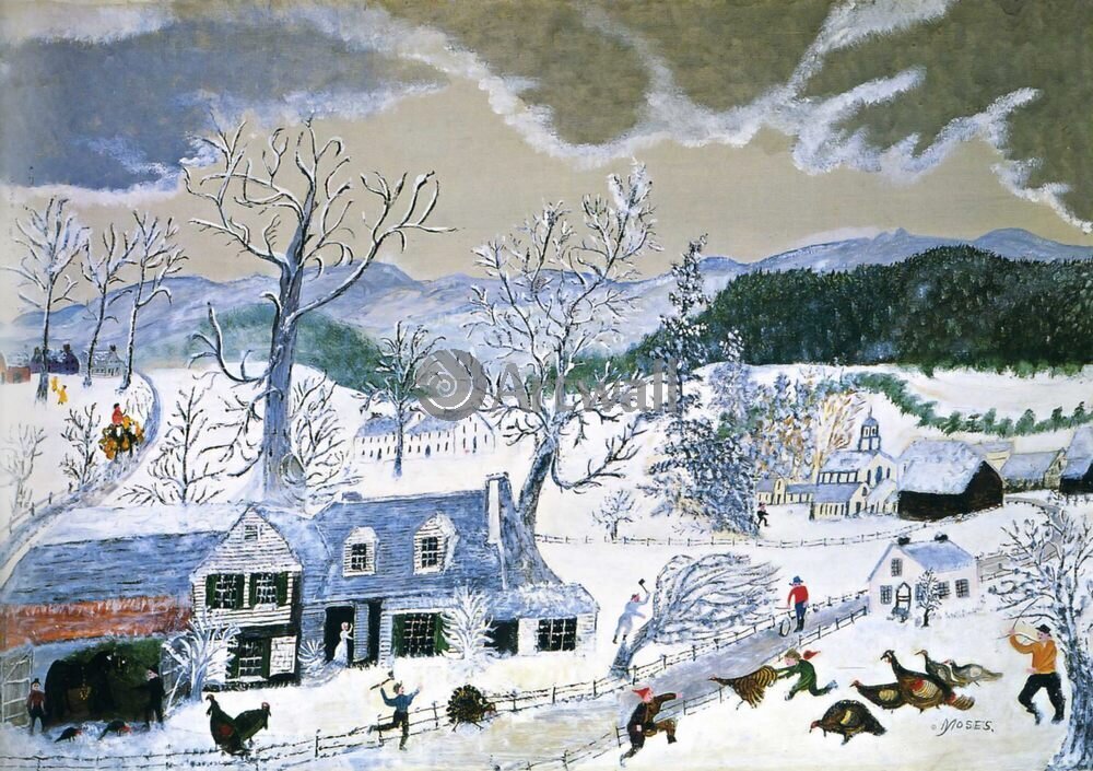 Начать рисовать в 76 лет и прославиться на весь мир: история легендарной "бабушки Мозес"