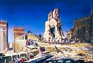 Город Троя, мифический древний город