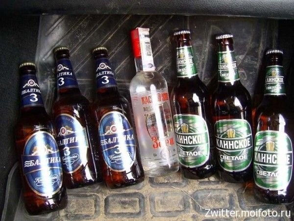 Что вреднее водка или пиво!