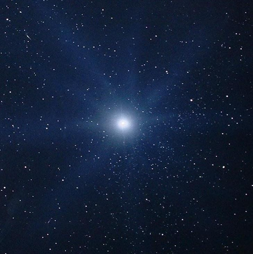 Вспышки "умершей звезды"