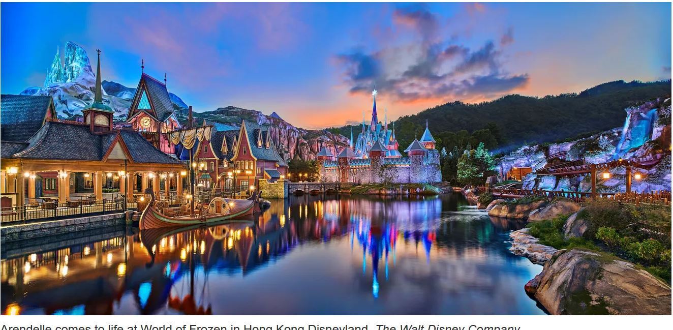 Откройте ворота. Первая диснеевская «Замороженная земля» дебютирует в гонконгском Диснейленде.