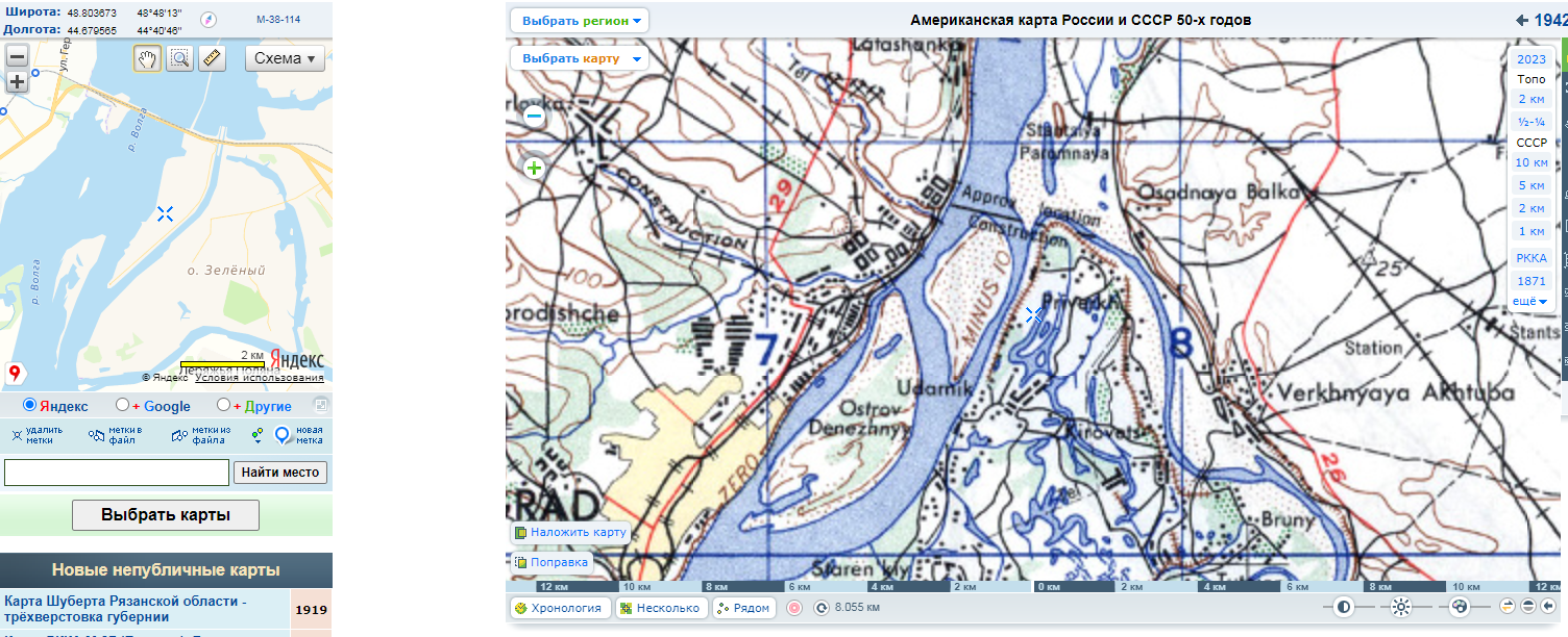 Маяк, Волга и дачи