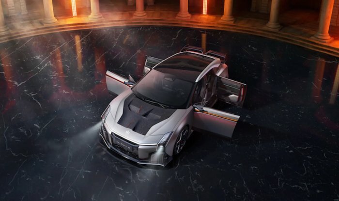 Карбон-титановый гиперкар HiPhi A задает новый стандарт в индустрии электромобилей.