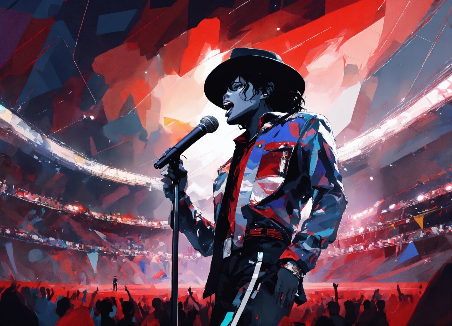 Майкл Джексон как во сне.....