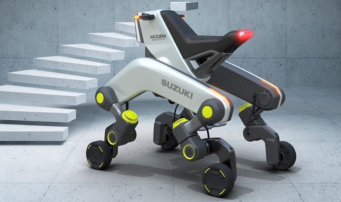 Компания Suzuki разработала удивительное новое транспортное средство под названием MOQBA.