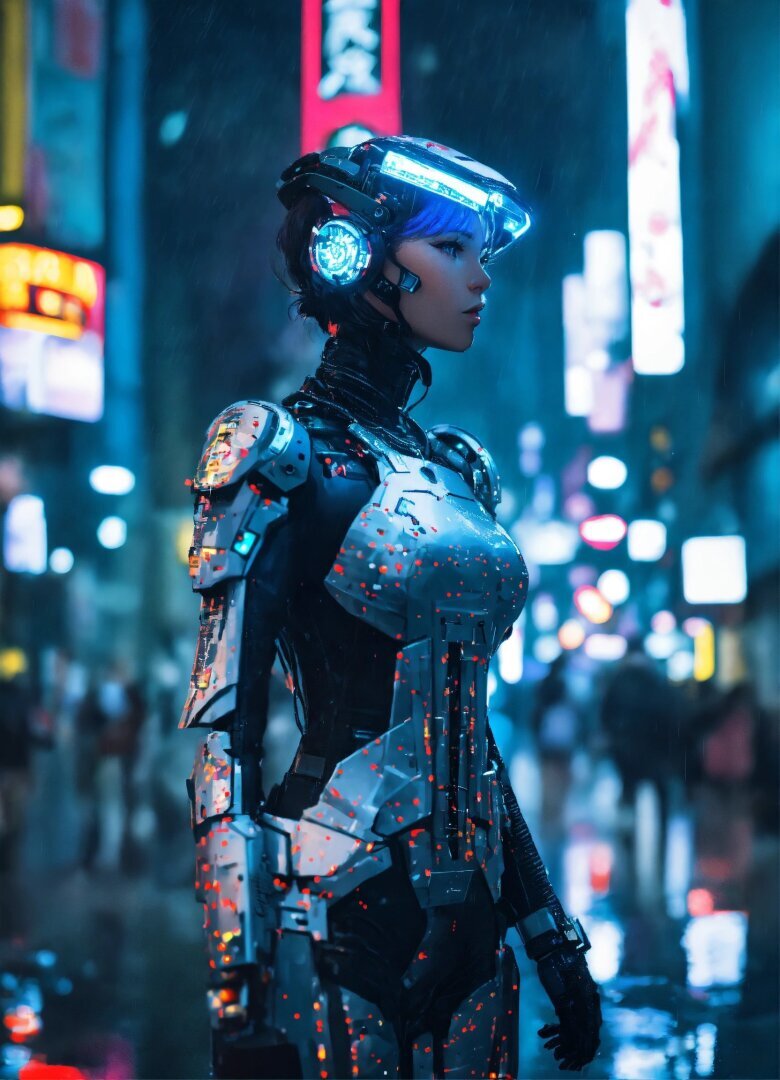 Женщина киборг