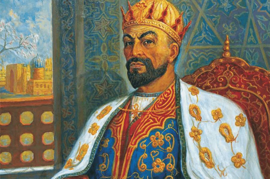 Тамерлан, биография, полководец,тиран и филантроп.