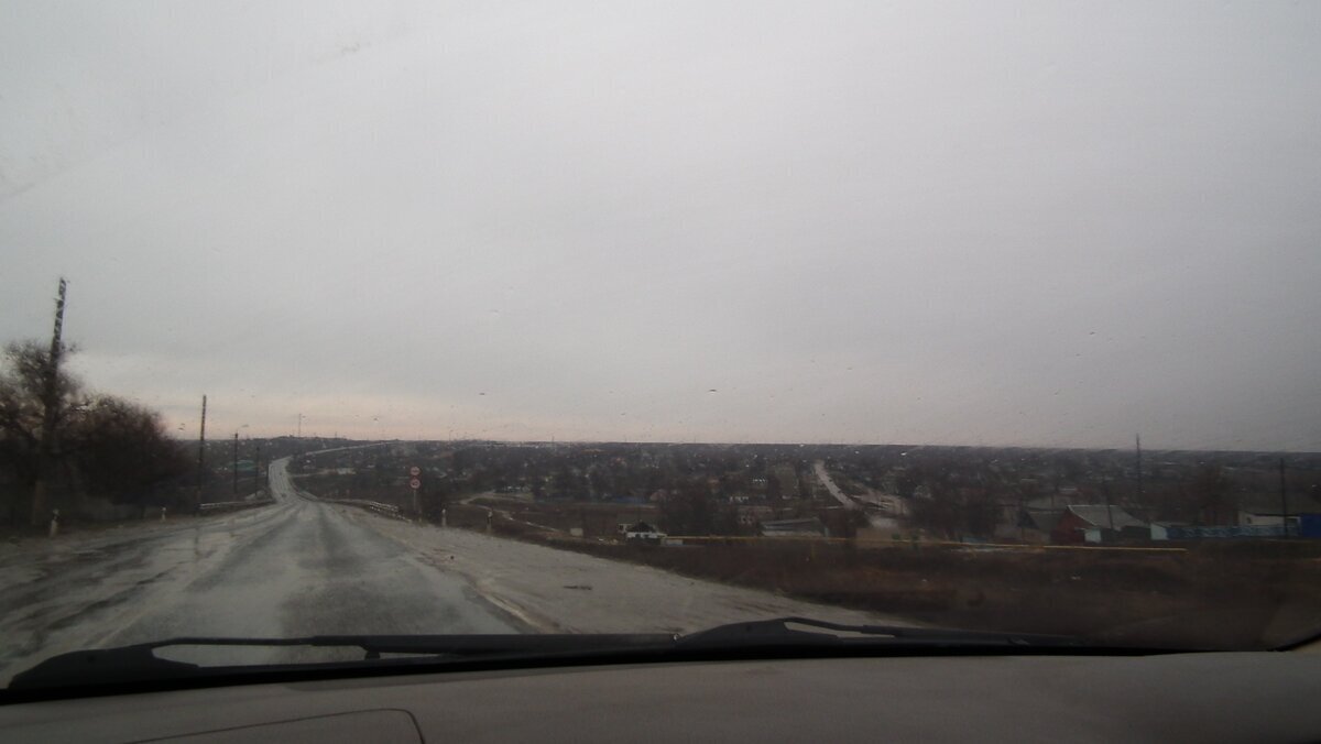 Бескрайние степи Калмыкии