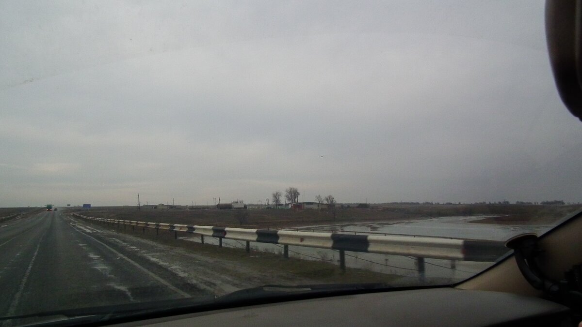 Бескрайние степи Калмыкии