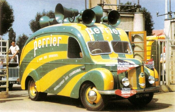 Фантастические французские рекламные караваны