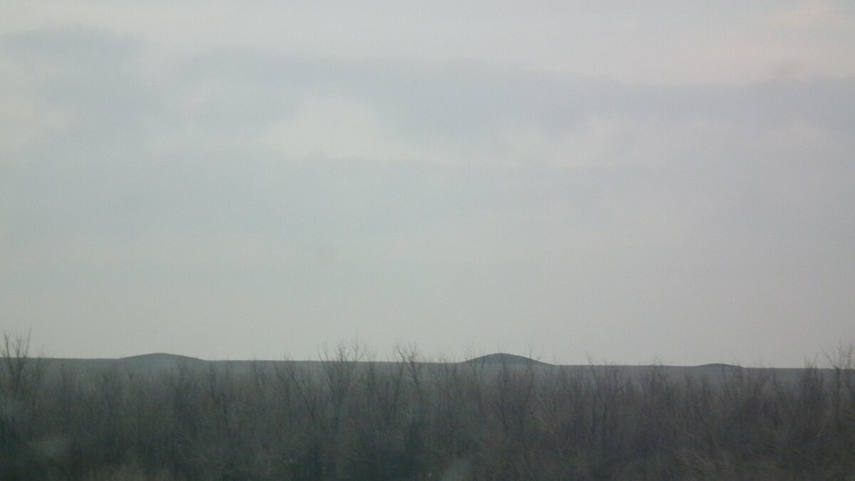 Бескрайние степи Калмыкии