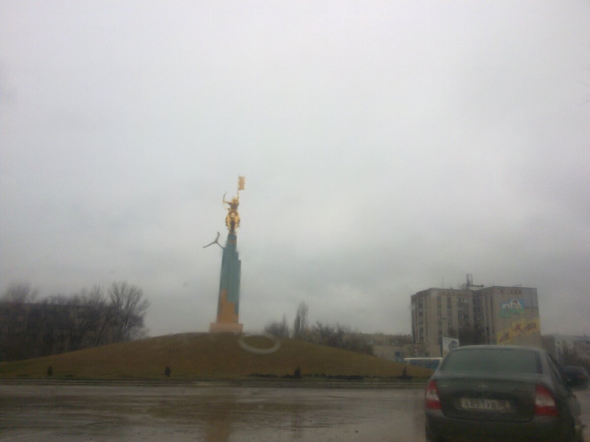 Бескрайние степи Калмыкии