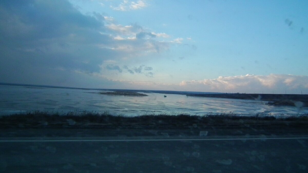 Бескрайние степи Калмыкии