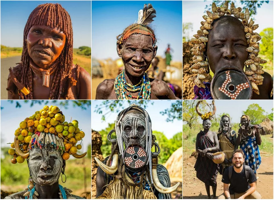 Страшные обряды племени Мурси в Эфиопии