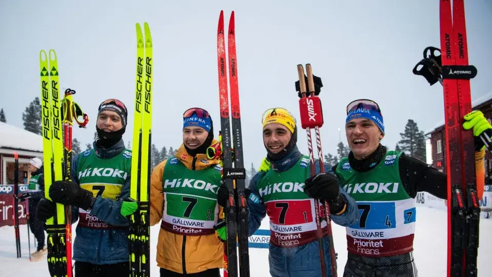 Немецкие лыжники вернулись на подиум в эстафетах после долгого перерыва