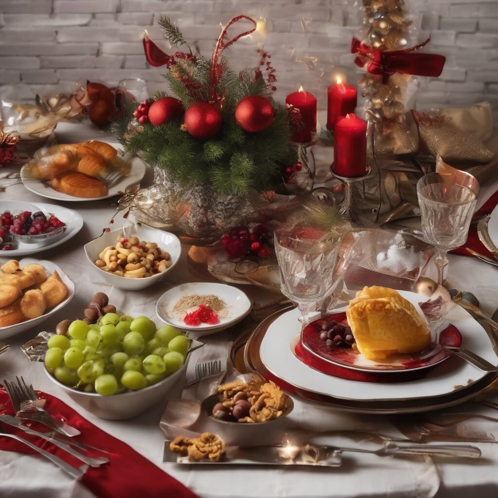 🗓️🎄 Что приготовить на Новый Год 2024? Делюсь авторскими, необычными и уникальными рецептами блюд с фото на праздничный стол от нейросети 👩‍🍳💯