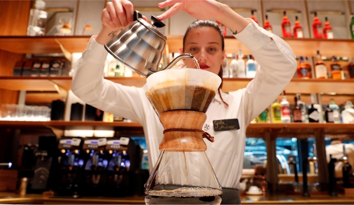 Кофемания”: Доставка готовой еды и напитков.