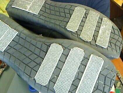 Нескользящая подошва - своими руками.