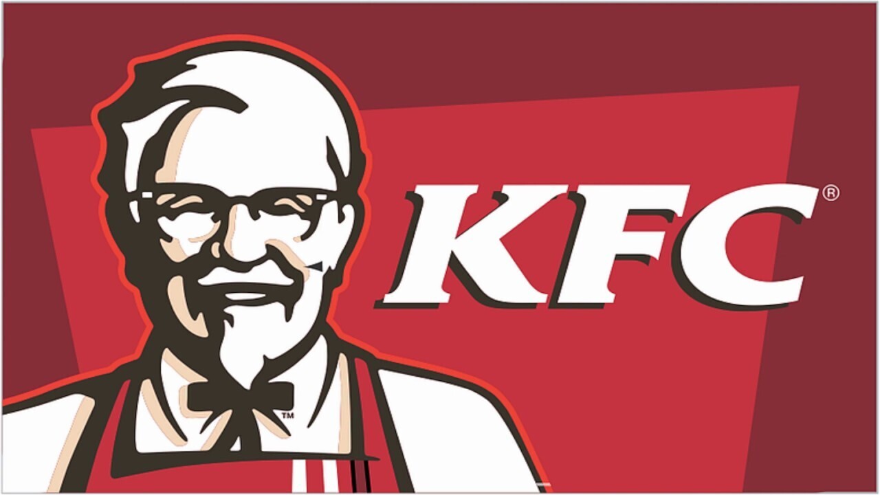 Kfc сменила название. Логотип компании КФС. КФС история создания компании. KFC картинки. Старый логотип KFC.