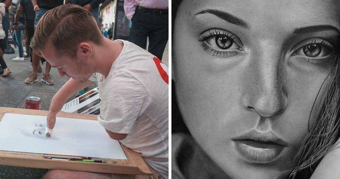 Художники с ограниченными возможностями, которые поразили мир своими талантами. Мариуш Кедзерский