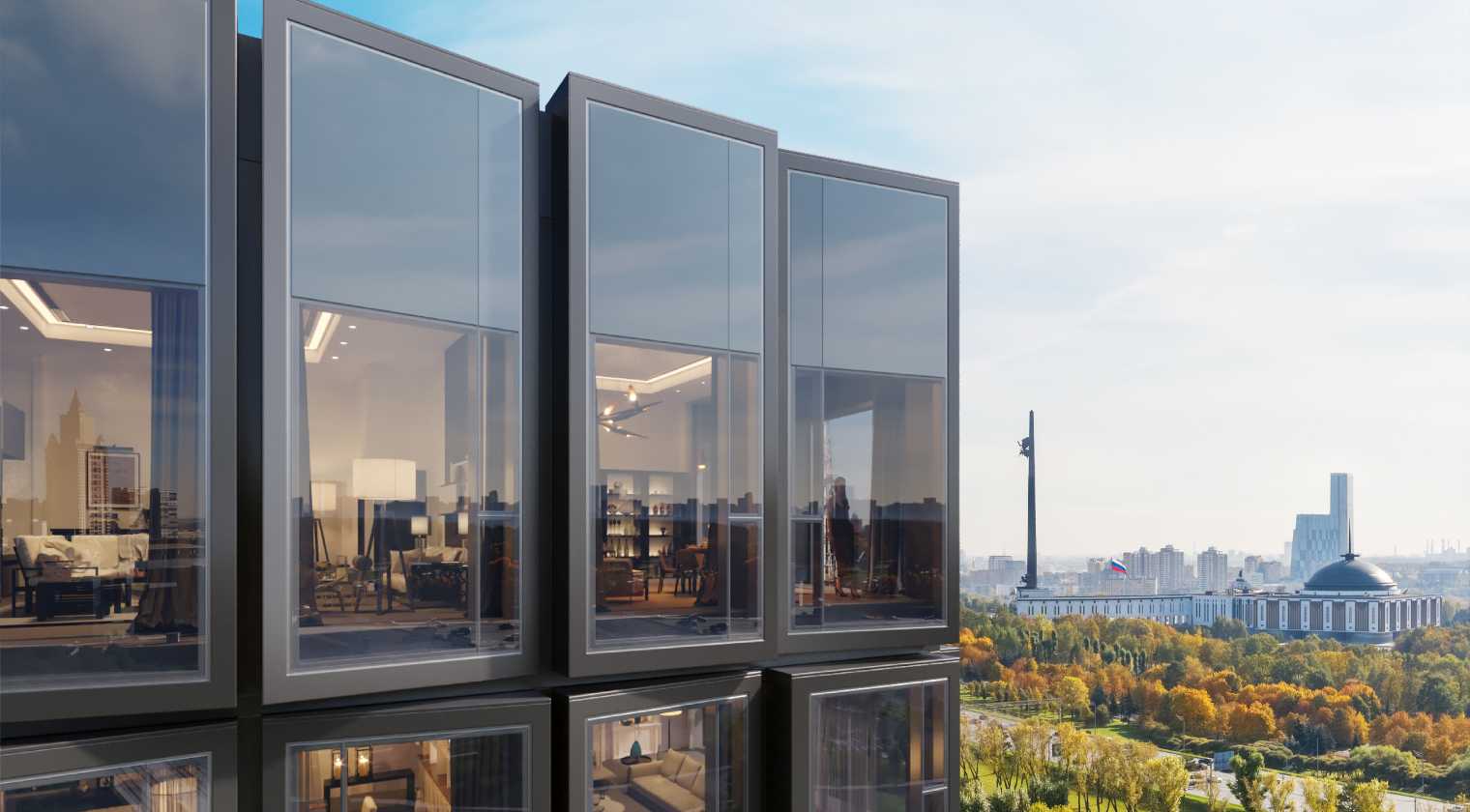 Покорение мира окнами во всю стену