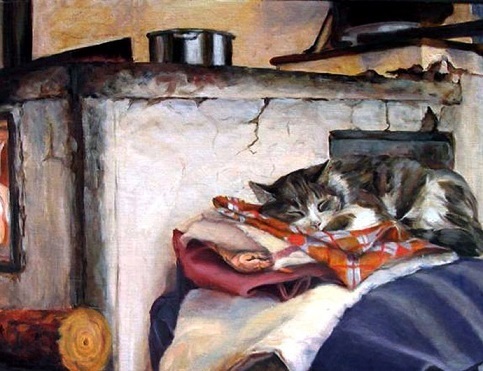 Как Муська хозяина себе искала