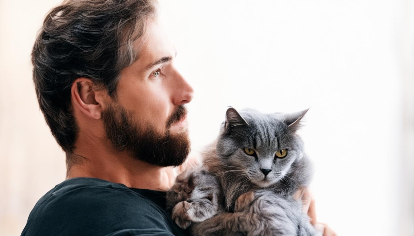 Как Муська хозяина себе искала