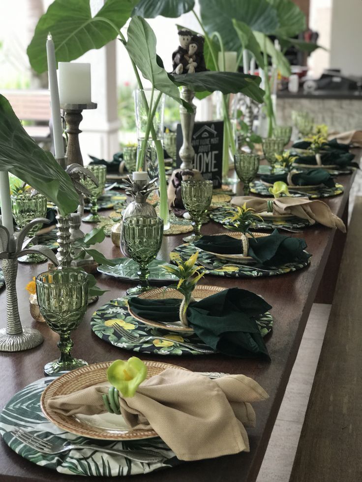 🍃🐉 Зеленый дракон 2024: Новогодняя сервировка стола и загадочные секреты 🎑