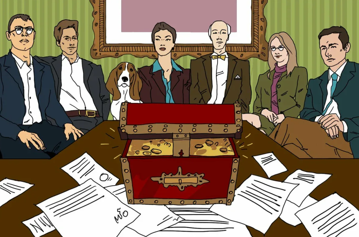 Дележка наследства. Часть 1: бабушка и внучка