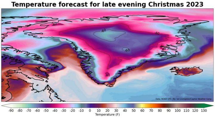 Вот какой экстремальной рождественской погодой может быть по всему миру