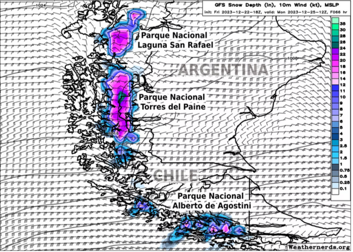 Вот какой экстремальной рождественской погодой может быть по всему миру