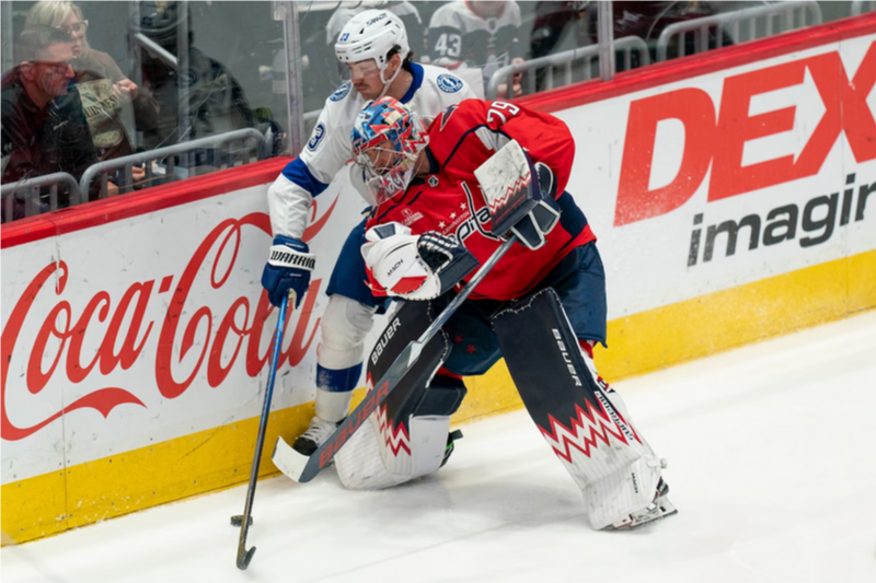 «Кэпиталз» снова работают сверхурочно, проигрывая «Лайтнинг» в серии пенальти