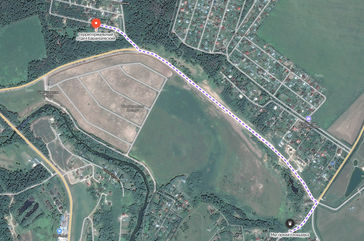 Считается ли услуга по вывозу мусора оказанной, если контейнер находится далеко от жилого дома? Есть ли смысл оплачивать счет?