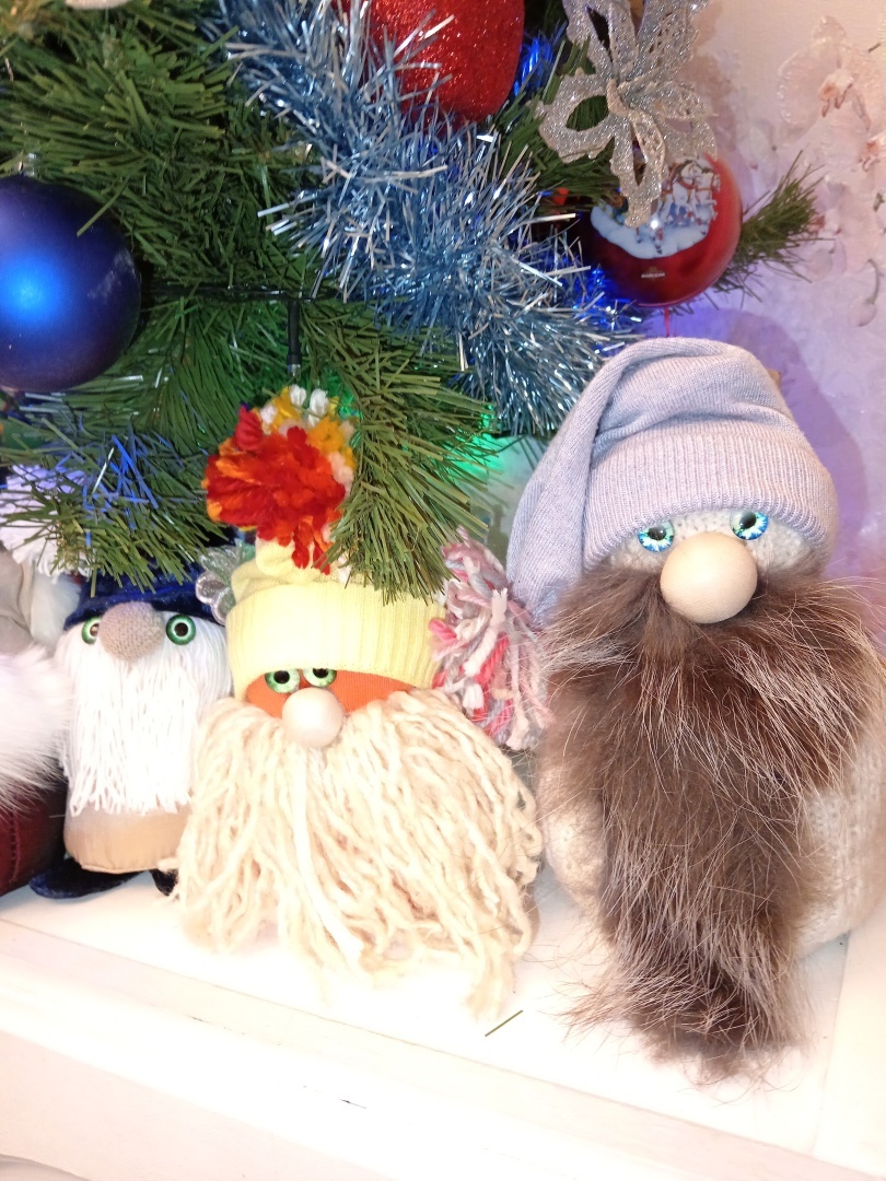 Новогодние Гномы иЛи игрушки своими ручками