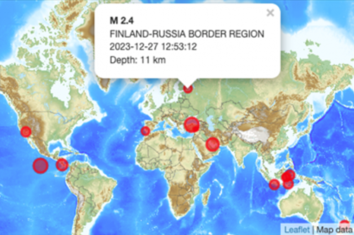 Землетрясите! Не землетрясите! В Приозерске Ленобласти было землетрясение.