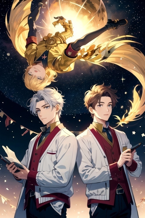 Новогодние знаки Зодиака в мужских образах от нейросети