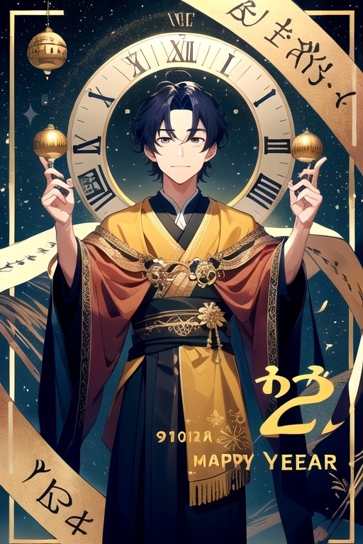 Новогодние знаки Зодиака в мужских образах от нейросети