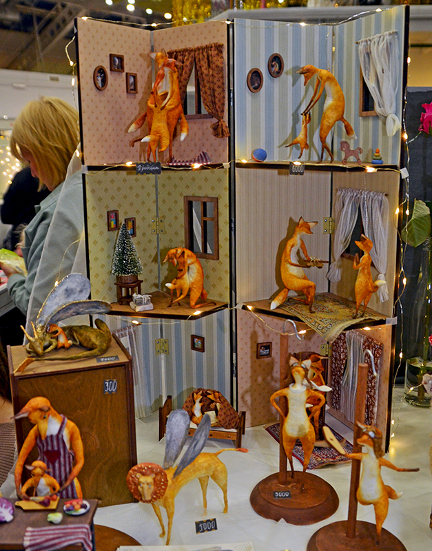 Зимний бал кукол на Тишинке