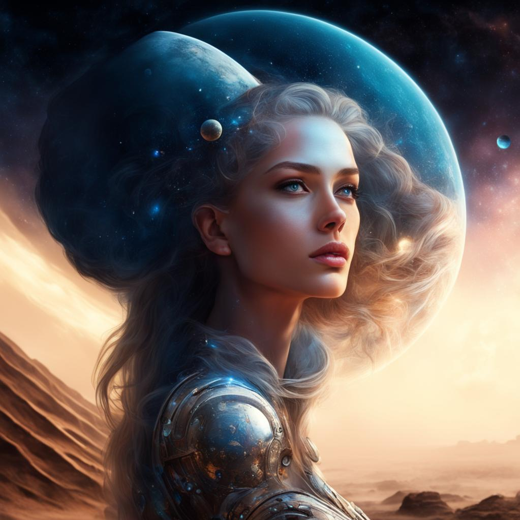 Красивые девушки и женщины (синтезированные изображения)