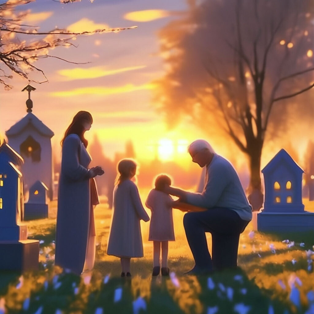 Невыдуманная история на кладбище, когда кошка пришла нас поприветствовать