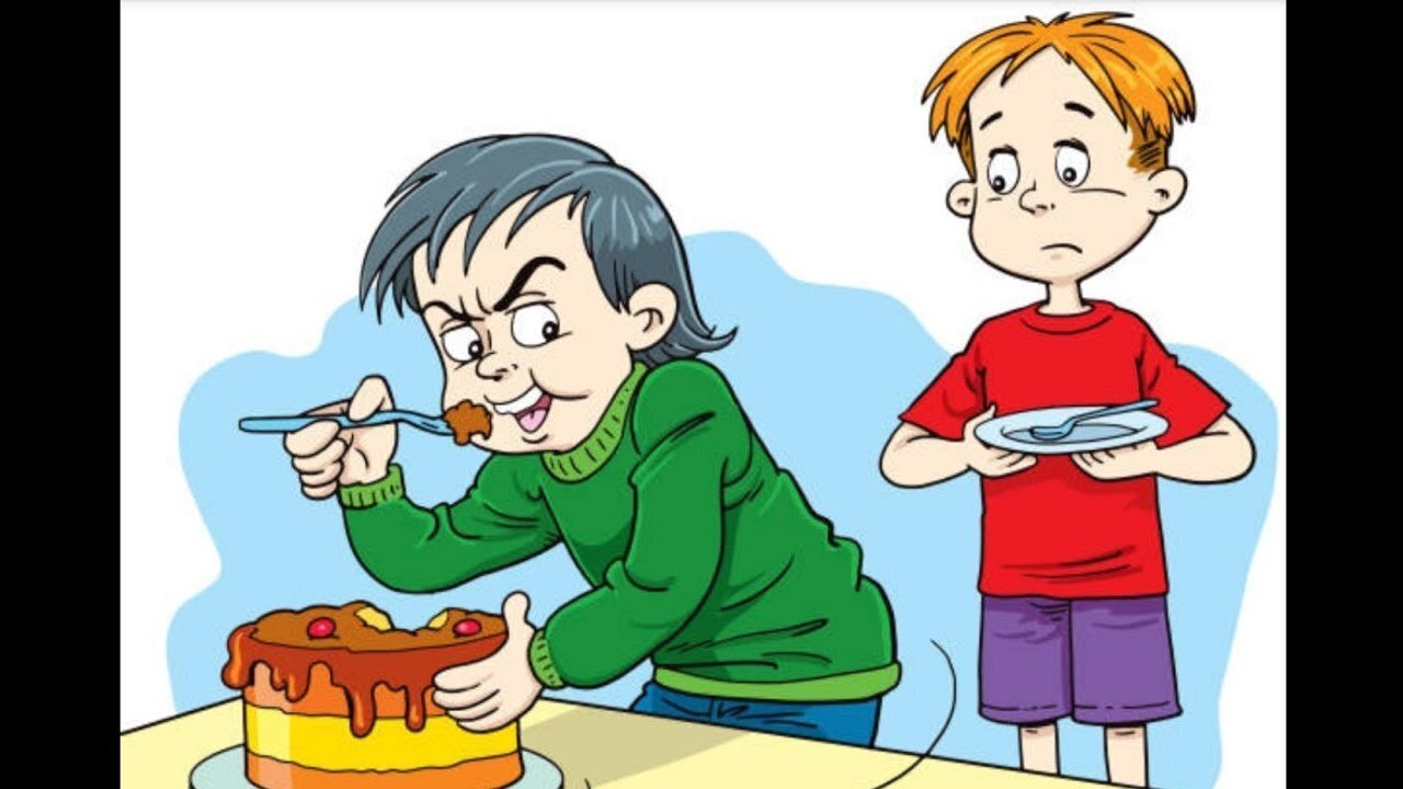 Жил-был мальчик по имени Вася Жадина.