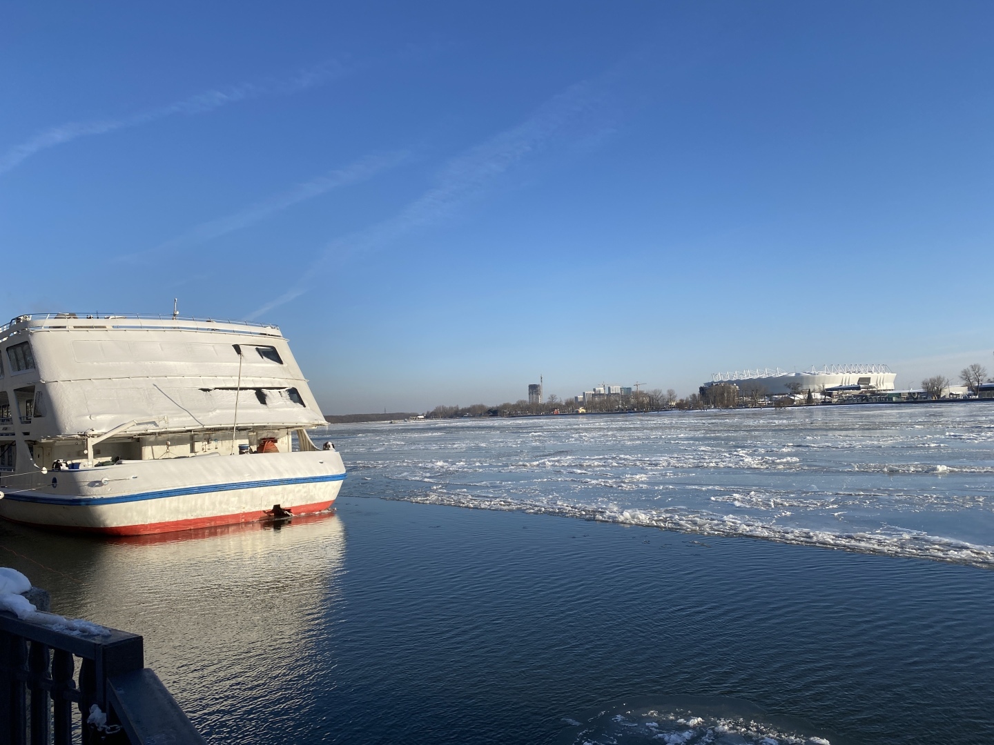 В Ростов пришла настоящая Зима