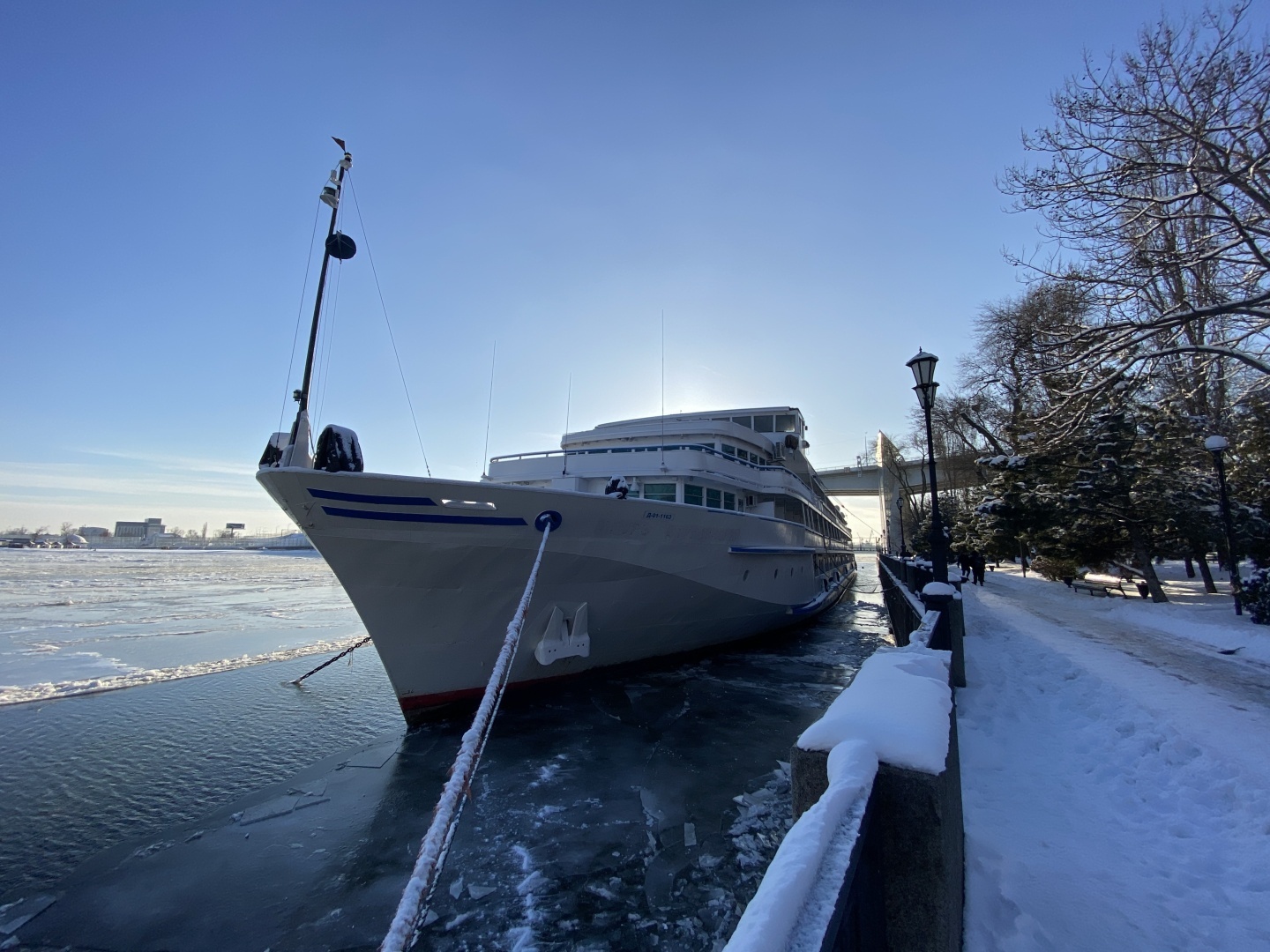 В Ростов пришла настоящая Зима