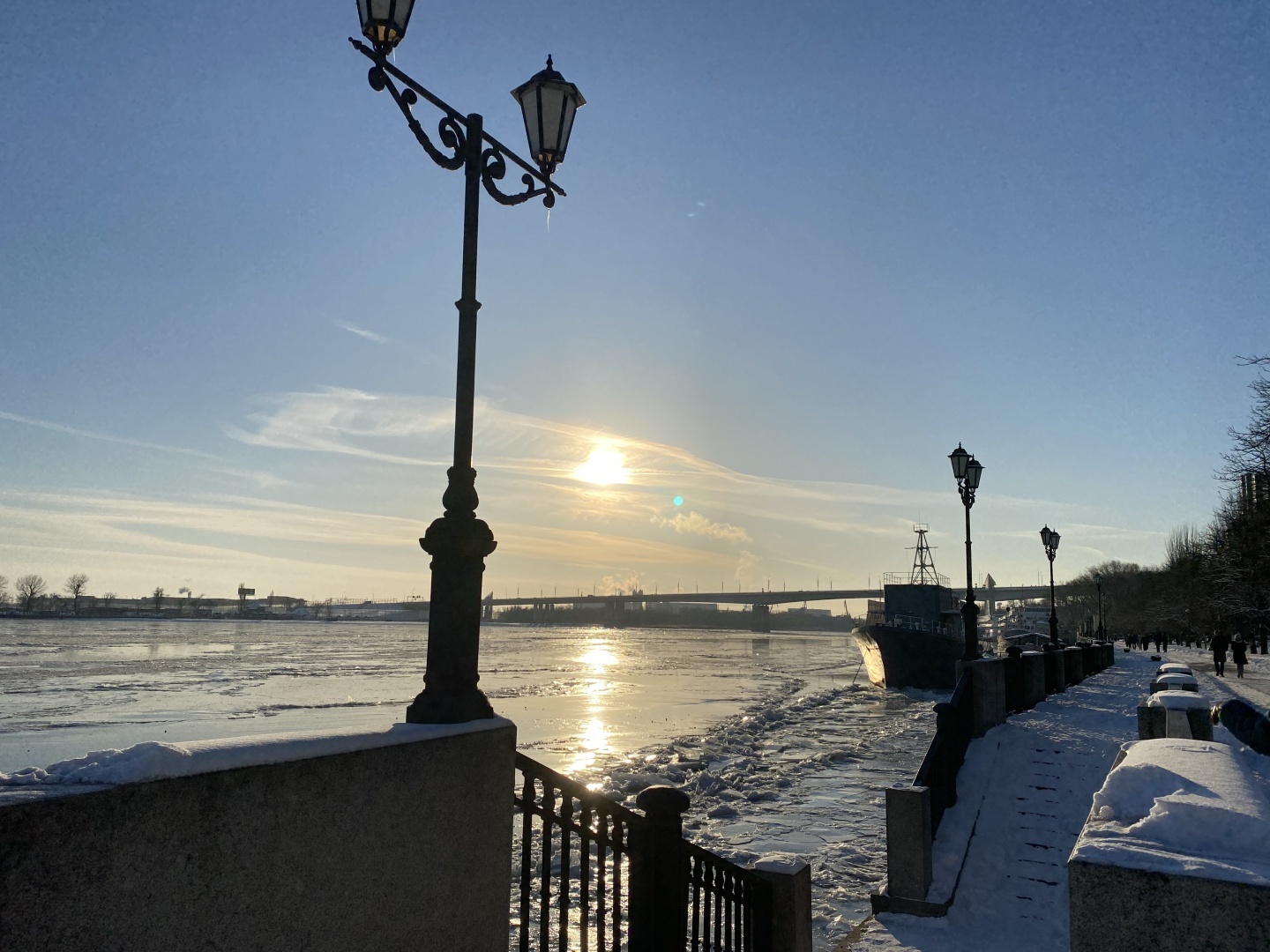 В Ростов пришла настоящая Зима