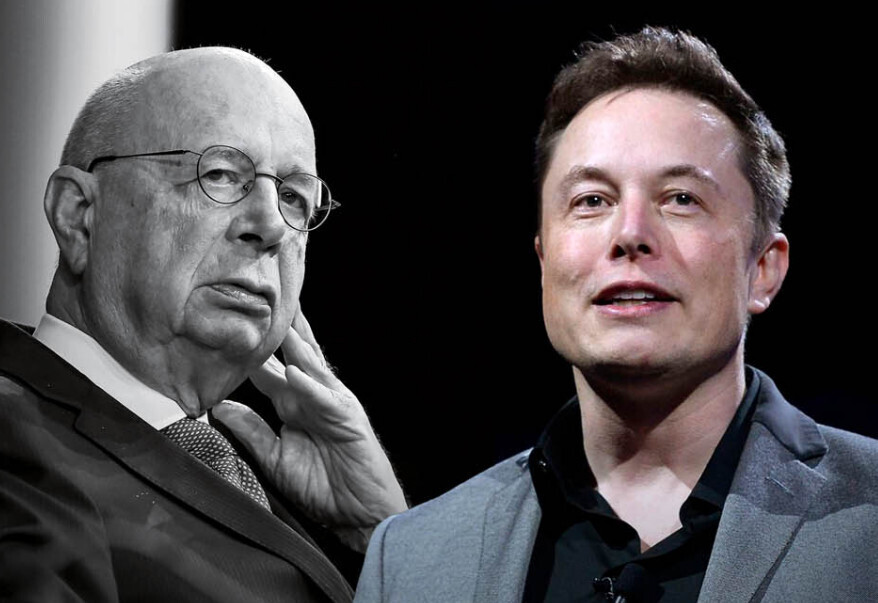 Элон Маск: "Клаус Шваб хочет стать императором Земли - политика Давоса направлена на это"